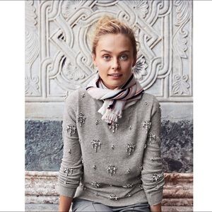 𝕁.ℂ𝗋𝖾𝗐 | Chandelier Sweatshirt XXS